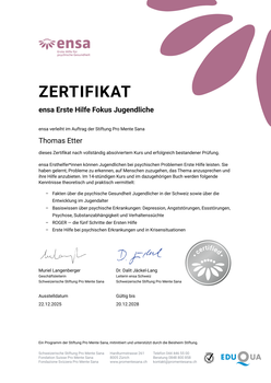 Certificat