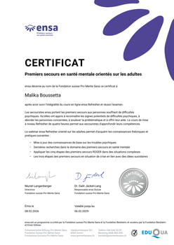 Certificato